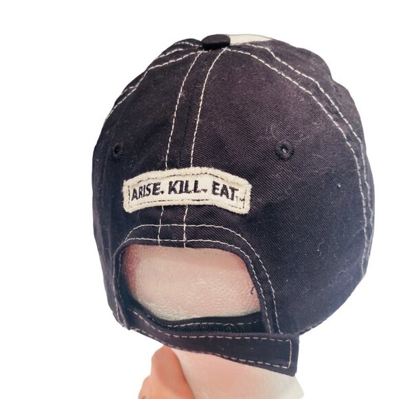 Black White Duck Commander Logo Hunting Cap - Picture 3 of 10